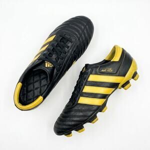 Adidas Adipure III TRX FG Soccer Cleats Black Yellow Mens Youth 6.5